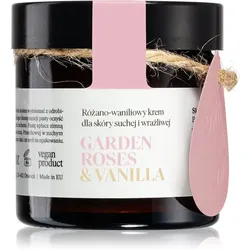 Make Me BIO Garden Roses & Vanilla nährende feuchtigkeitsspendende Creme für trockene bis sehr trockene empfindliche Haut 60 ml