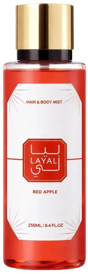 Layali - Lichaams- en Haarmist - Red Apple 250 ml