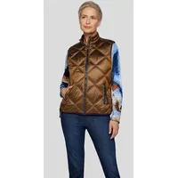 Rabe Steppweste "Weste", Damen, Gr. 38, braun, 100%Polyamid 100%Polyester,