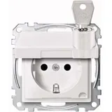 Merten Schuko-Steckdose System M Polarweiß 1 St.