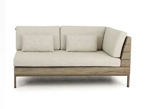 Apple Bee Long Island Sofa links 161cm, Teak coastal