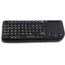 BerryBase Mini Funk Tastatur mit Touchpad & Beleuchtung - schwarz, DE Layout