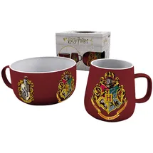 abysse corp sas HARRY POTTER - Frühstücks Set - Häuser Wapppen