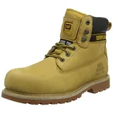 Caterpillar Cat Holton, Herren Arbeitsstiefel, beige (Honey 002), 44 EU (10 UK) - 44 EU Weit