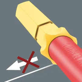 WERA Schraubendreher-Satz VDE 17 extra slim 2 Tool Finder 17-tlg. Rot/Yellow