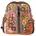 Patchwork Rucksack Blumen Rot