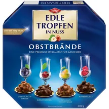 Trumpf Edle Tropfen in Nuss Obstbrände Pralinen 200 g