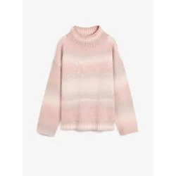 bonprix Pullover mit Farbverlauf und Pailetten, rosa, 52/54 (XXL)