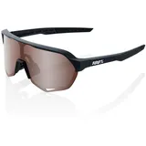 100% S2 soft tact black/hiper crimson silver mirror lens (60006-00002)