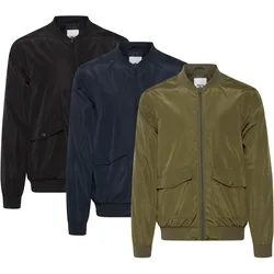 !SOLID Arlo Herren Bomber-Jacke mit aufgesetzten Taschen Übergangs-Jacke 21300586 verschiedene Farben - M