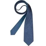 Olymp Herren Krawatte blau Gemustert, blau, NOS