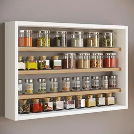 VCM Hängeregal Esaldi 60 x 10 x 40 cm Weiß