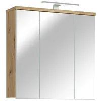 Forte Spiegelschrank VERIS, B 69 cm - Artisan Eiche