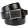 Anthoni Crown Damengürtel Leder schwarz 85