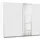 Rauch Schwebetürenschrank AURELIO 261 x 210 x 59 cm Weiß