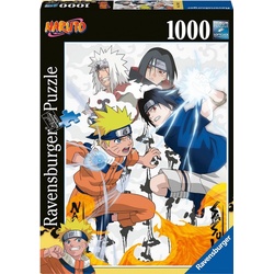 Ravensburger Puzzle Naruto vs. Sasuke, 1000 Puzzleteile, Made in Germany; FSC®- schützt Wald - weltweit bunt