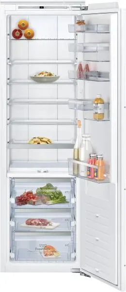 Neff Collection KI8816DE1 - N90 Kühlschrank mit 7 Jahre Garantie, Fresh Safe 3, Flachscharnier mit Softeinzug, Nische 178 cm