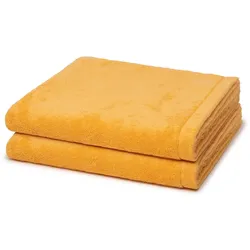 Cawö Lifestyle Duschtuch-Set - 2er-Set Apricot Coral 