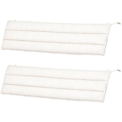Carl Hansen - AH701 Rückenkissen, Stoff Agora Life Oat 1760, beige (2er-Set)