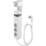 revolt Steckerleiste: 3-fach-Tischsteckdose mit Schraubklemme, 2x USB-C 20 W PD, 1x USB-A QC (Mehrfachstecker mit, Steckdosenleiste mit Schraubklemme, Doppelsteckdose)