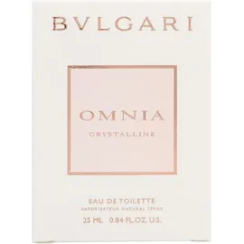 Bulgari Omnia Crystalline Eau de Toilette Charms Spray 25 ml