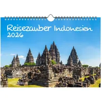 Seelenzauber GmbH Reisezauber Indonesien DIN A4 Kalender für 2026