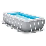 Intex Prism Frame Rechteck Swimming Pool 400x200x122cm Komplettset 26790NP