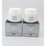 Vichy LiftActiv 30ml H.A. Anti-Wrinkle Firming Cream Night Nachtcreme (2x15ml)