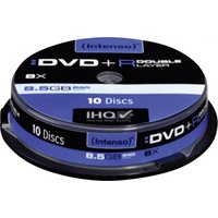 Intenso DVD+R 8,5GB DL 8x 10er Spindel