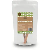 Bello & Friends Seemannsknötchen, 2 geknotete Ochsenziemer, Kauknochen für Hunde, ca 100g