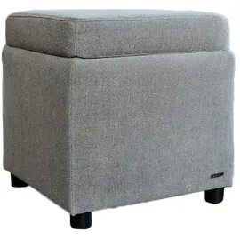 KAWOLA Hocker IDA Stoff 0 x 0 x 0 cm Grau