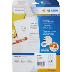 HERMA QR-Code-Etiketten 9642 weiß 40,0 x 40,0 mm