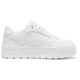 Puma Karmen II Idol Plateau Sneaker Damen 02 white/white/silver 40