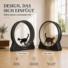 noviclass Katzenlaufrad Baghira Groß 120 cm Pink/Rosa