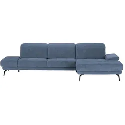 Kollektion Kraft Ecksofa  Tessa ¦ blau ¦ Maße (cm): B: 328 H: 82 T: 222