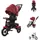 Lorelli Tricycle Neo 4 in 1 Luftreifen, Schiebestange, Sitz drehbar, verstellbar