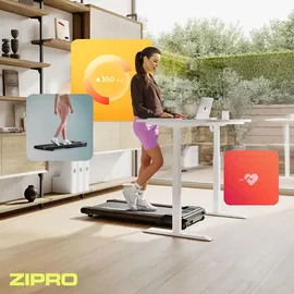 Zipro Yougo Mini Laufband Schwarz