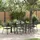vidaXL Garten Essgruppe 7 pcs Anthrazit Pulverbeschichteter Stahl - Grau