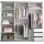 Schwebetürenschrank Carano 215 x 204 x 63 cm Weiß