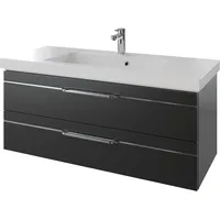 Saphir »Serie Balto Mineralmarmor-Waschtisch mit Unterschrank, 123 cm breit«,