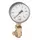 SYR Sasserath Manometer mit Winkelanschluss 0-10 bar G 1/4 Zoll