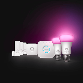 Philips Hue Secure Sensoren inkl. Bridge Starter Kit Weiß