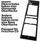 Cover Oberschale passend für Fritz!Fon C5 mit Glatter Spiegel Oberflache
