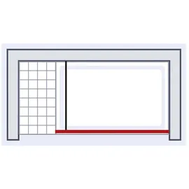 Schulte Toura Walk-In-Dusche links 120 x 200 cm schwarz Klarglas 8 mm