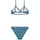 Protest PRTMovie JR Triangel-Bikini Surfing Blue 164