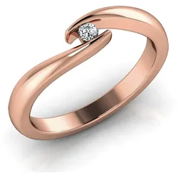 Verlobungsring VR03 750er Rotgold - 7085