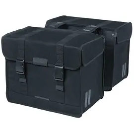 Basil Kavan Eco Classic Doppeltasche schwarz/schwarz
