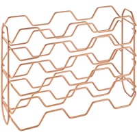 Metaltex Hexagon-15 Flaschenregal Kupfer