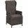 Merxx Saviano Gartensessel 58 x 69,5 x 108 cm grau 2 St.