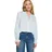 Zero Bluse mit Rüschen Blau 36